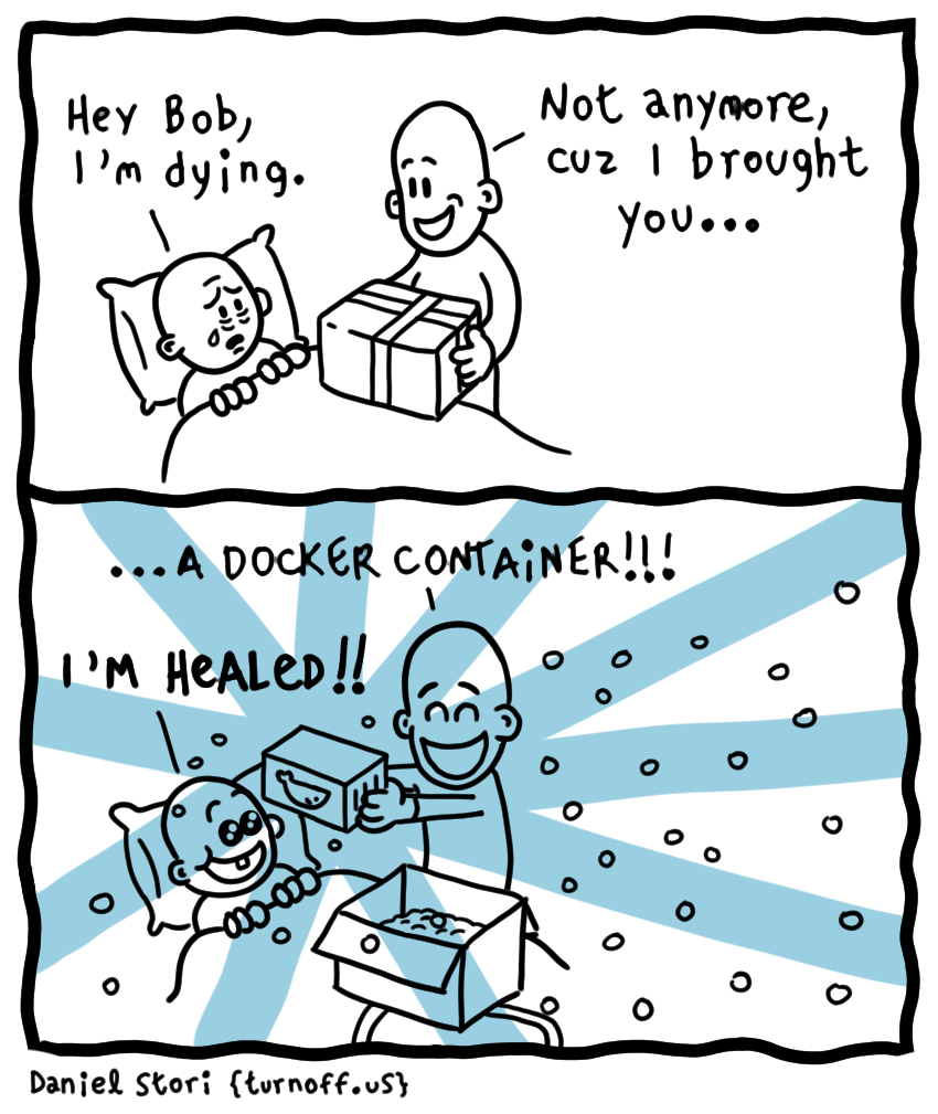 docker comic by turnoff.us